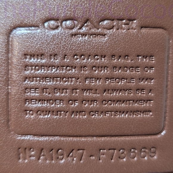 NWOT- Coach Surrey Carryall in Signature Canvas w/Floral Appliques. F73669 - Picture 8 of 9